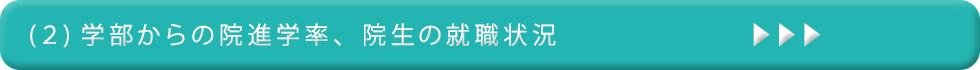 (２)学部からの院進学率、院生の就職状況